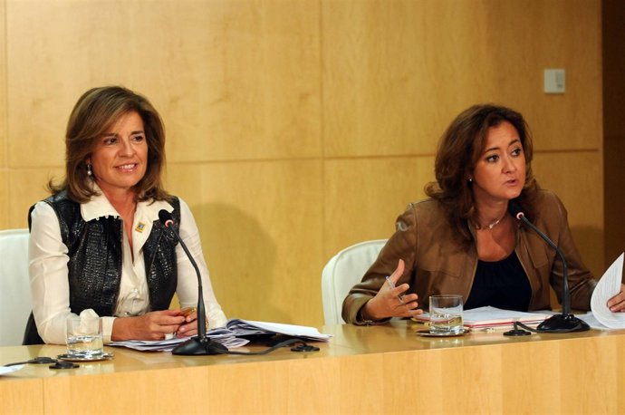 Ana Botella y Dolores Navarro      