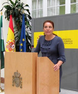 Carmen Crespo, delegada del Gobierno en Andalucía.