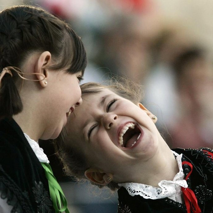 Niños felices