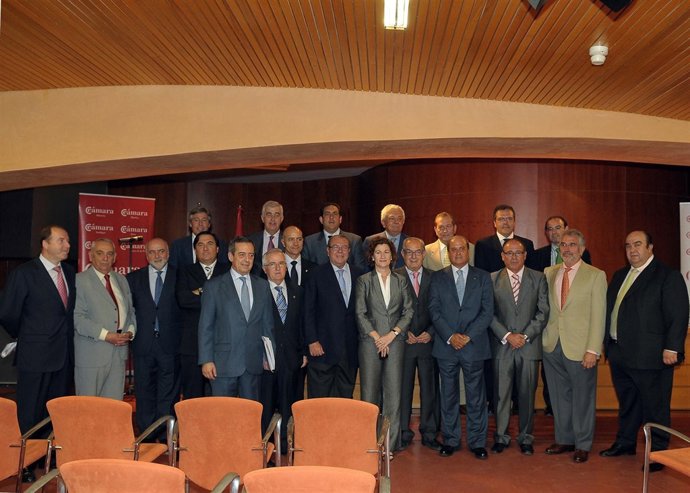 Presidentes de las cámaras de comercio andaluzas