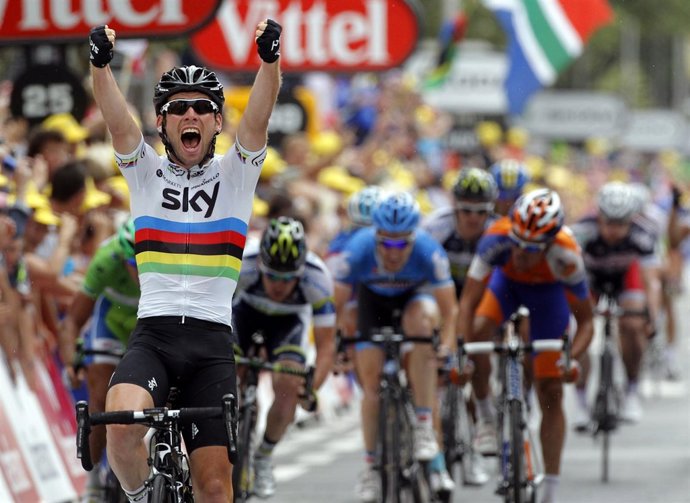 El ciclista británico Mark Cavendish