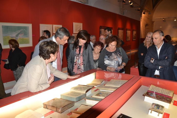 Inauguración De La Muestra Sobre La Biblioteca Valenciana