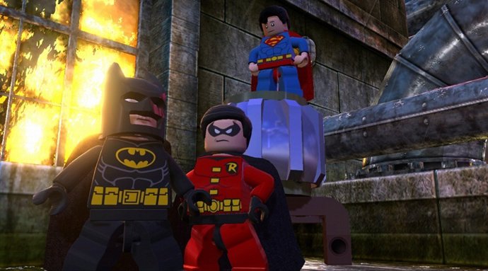Videojuego de Batman y Superman en versión Lego