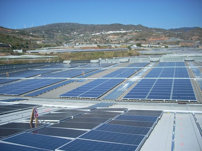 Planta Fotovoltaica instalada sobre una cooperativa de frutas y verduras