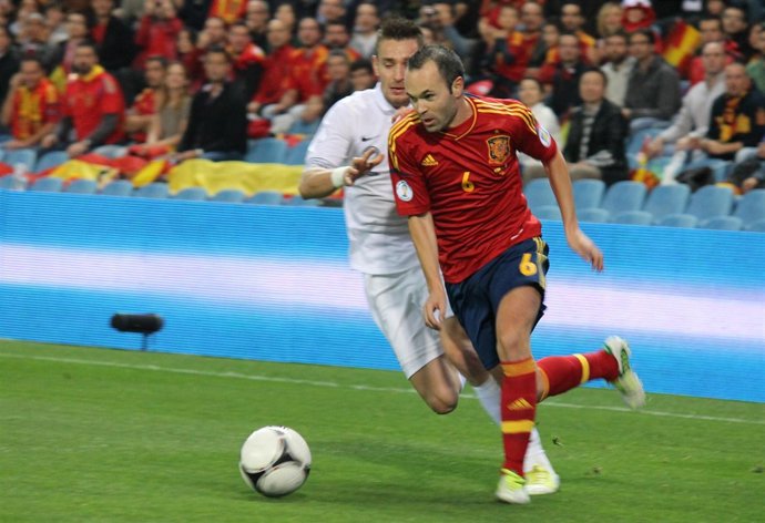 Andrés Iniesta España  -  Francia 