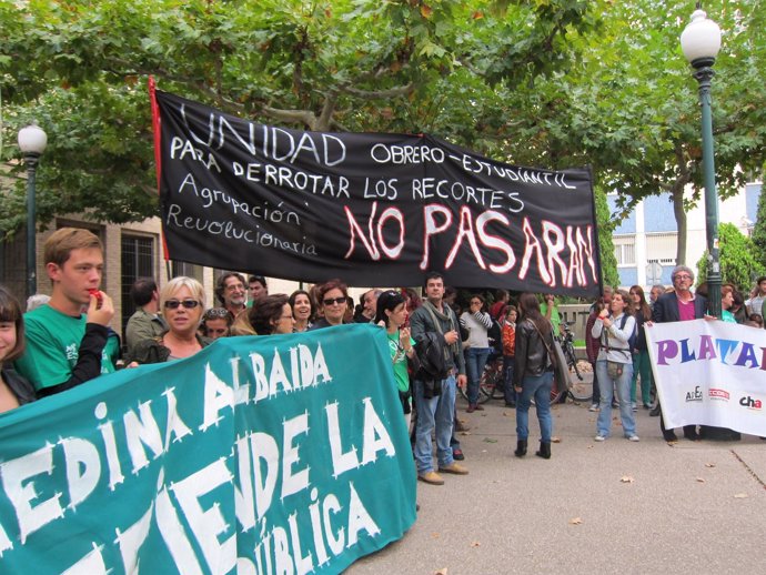 La comunidad educativa aragonesa rechaza la reforma educativa.