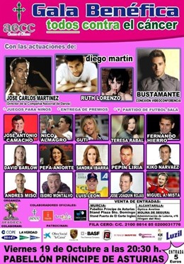 Bustamante, Diego Martín o Ruth Lorenzo pondrán voz a la lucha contra el cáncer 