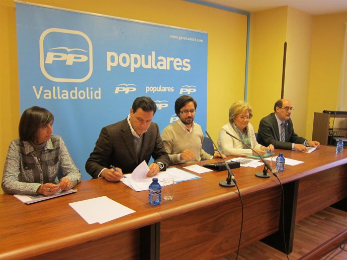Los procuradores del PP por Valladolid