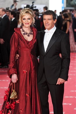 Antonio Banderas y Melanie Griffith