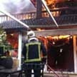 Extinción incendio de Bomberos de la Comunidad de Madrid