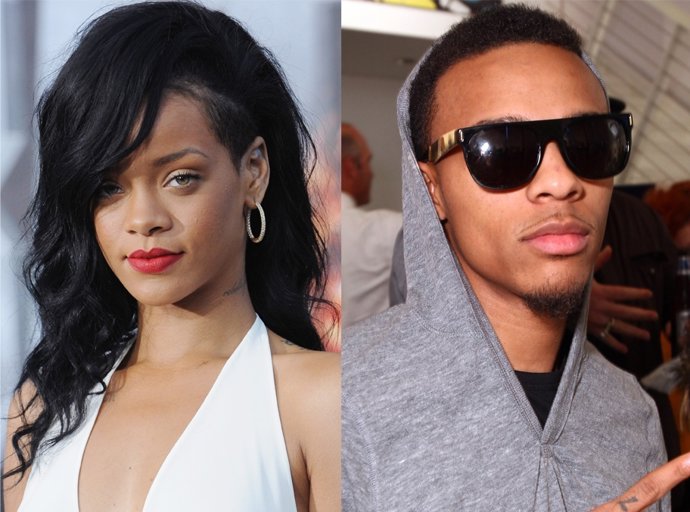 Montaje Rihanna y Chris Brown