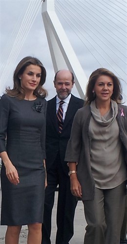 Letizia y Cospedal en Toledo