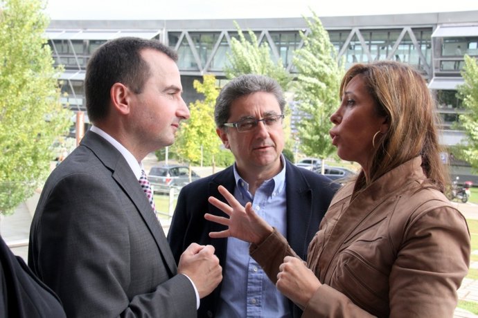 Pere Condom, E.Millo y A.Sánchez-Camacho