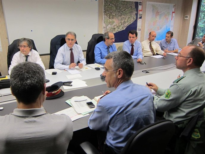 X.Gibert, en la reunión del consejo asesor del Plan Inuncat
