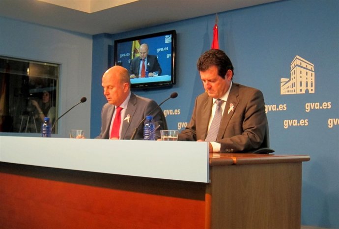 Máximo Buch Y José Císcar En Rueda De Prensa