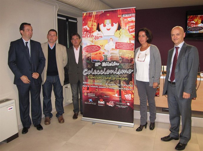 Desde izq., Escudero, Ramírez, Viteri, Cantalapiedra y Pedro Fdez, de La Caixa