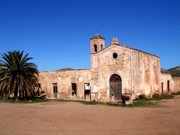 Imagen del Cortijo del  Fraile, en Níjar (Almería)