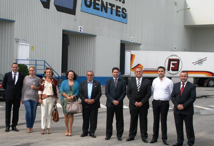El consejero Antonio Sevilla visita las instalaciones del Grupo Fuentes