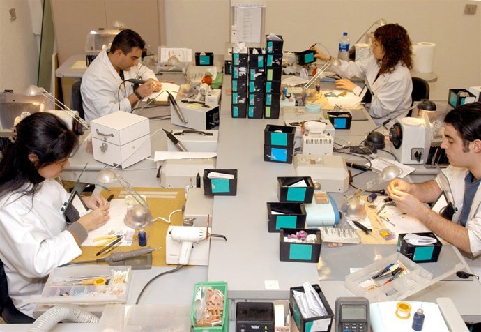 Barrio del 22@ de Barcelona, en el Poblenou. Cluster tecnológico de la ciudad