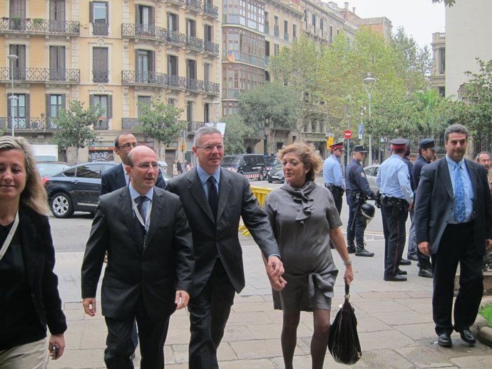 Alberto Ruíz Gallardón en Barcelona