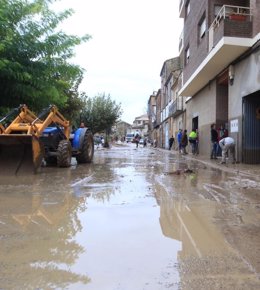 Inundaciones en Aragón.