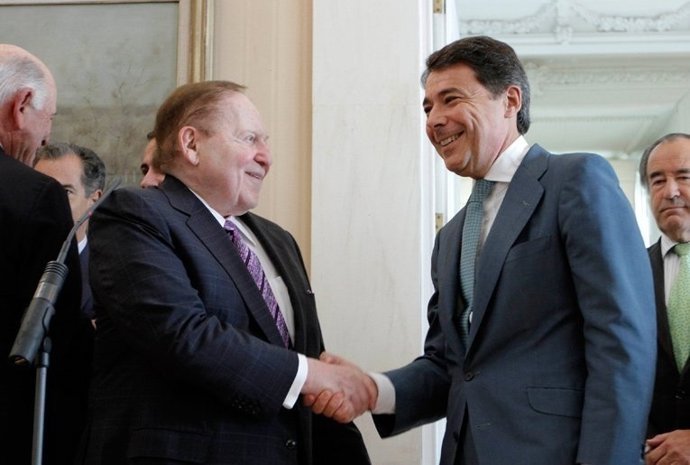 Sheldon Adelson e Ignacio González