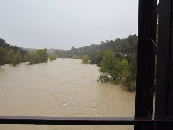 El temporal de lluvias en la Cominidad aragonesa.