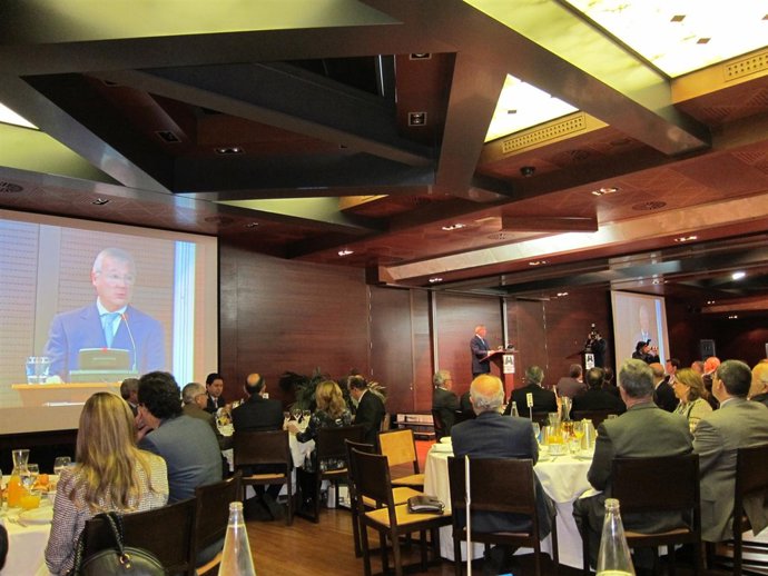 Valcárcel durante su intervención