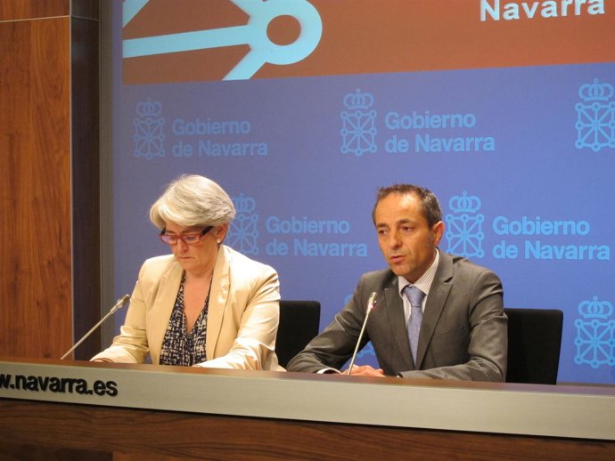 Lourdes Goicoechea y Juan Luis Sánchez de Muniáin.