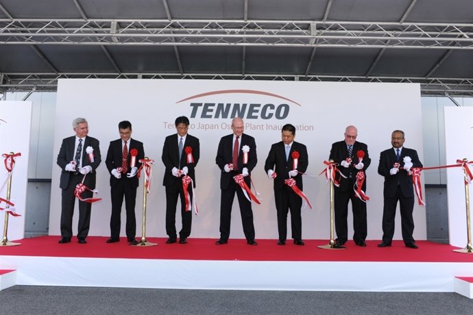 Inauguración De La Planta De Tenneco En Japón
