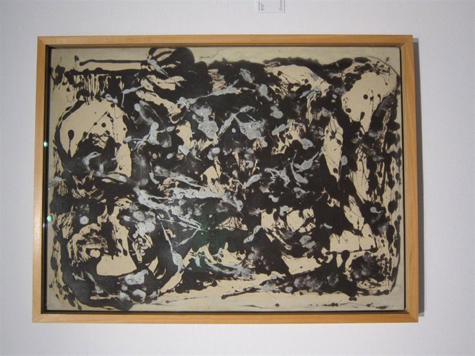 Brown and Silver I, de Jackson Pollock