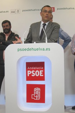 El secretario general del PSOE de Huelva, Ignacio Caraballo.