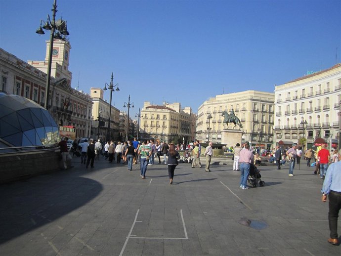 Puerta Del Sol Tras El 15-O