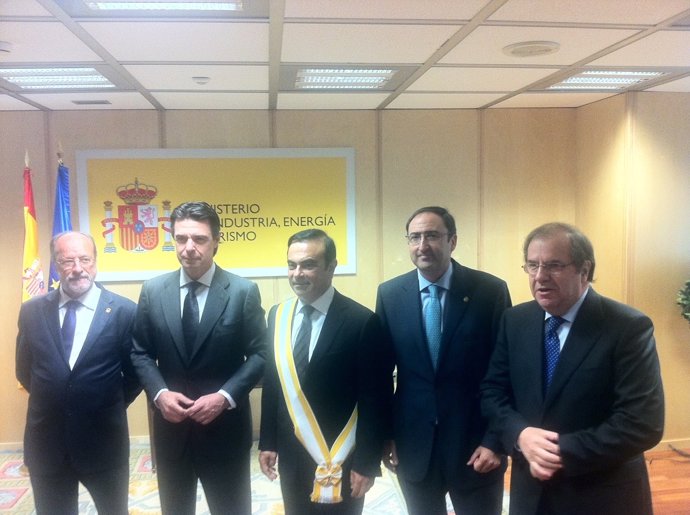 León de la Riva (I), Soria, Ghosn, Polanco y Herrera