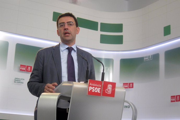 El vicesecretario general del PSOE andaluz, Mario Jiménez