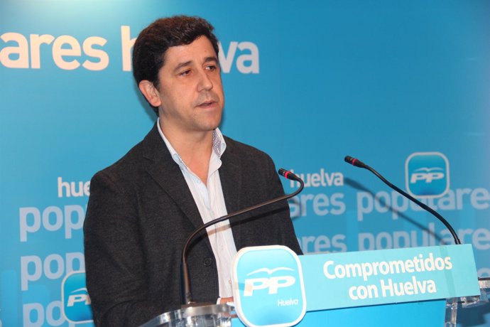 El parlamentario andaluz del PP de Huelva  Alberto Fernández. 