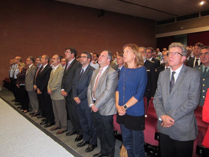 El conseller F.Puig en la inauguración del XXVI curso básico de policía del ISPC