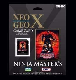 Tarjeta juego Ninja Master's