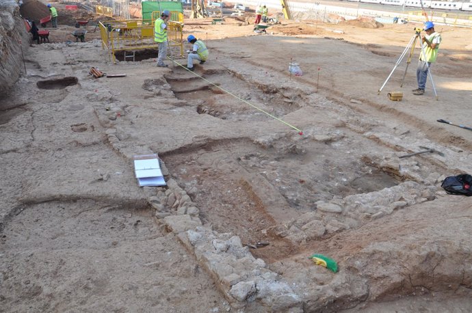 Ultimas estructuras agropecuarias halladas en la villa romana de la Sagrera