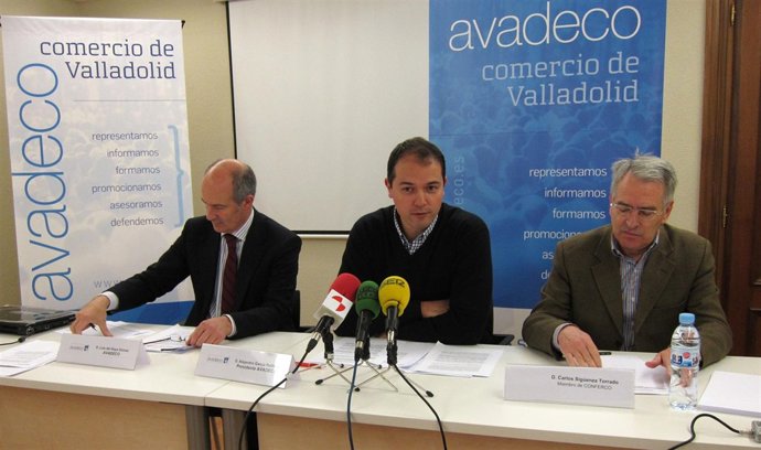 Rueda de prensa de la Asociación Vallisoletana de Comerciantes