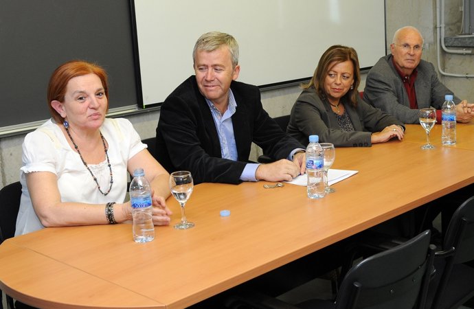 Debla Orihuela, Ángel Meroño, Maribel Sánchez-Mora y Juan Monreal