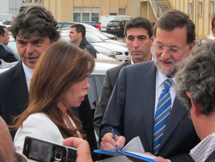 A.S.Camacho Y M.Rajoy (PP)