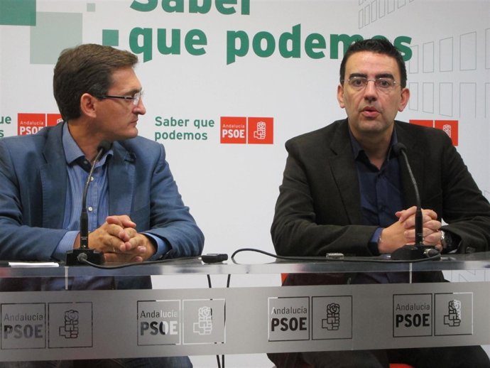 Sánchez Teruel Y Jiménez, En Rueda De Prensa En Almería