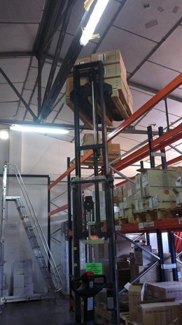 Almacén del distrito sanitario Sevilla