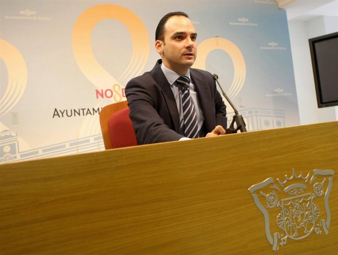 El delegado del distrito Bellavista-La Palmera,  Rafael Belmonte