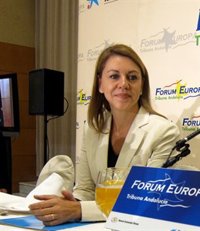 Cospedal dice que "no hay provisionalidad" en el PP-A y asegura que el liderazgo de Zoido es "inapelable"