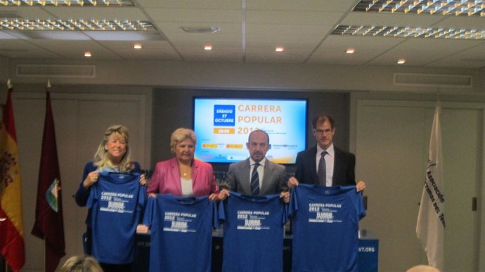 Presentación de la Carrera Popular de la AVT
