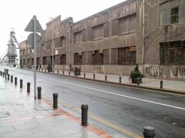 Fachada del edificio de AHV ocupado