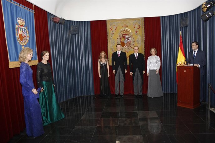 Familia Real en el Museo de Cera