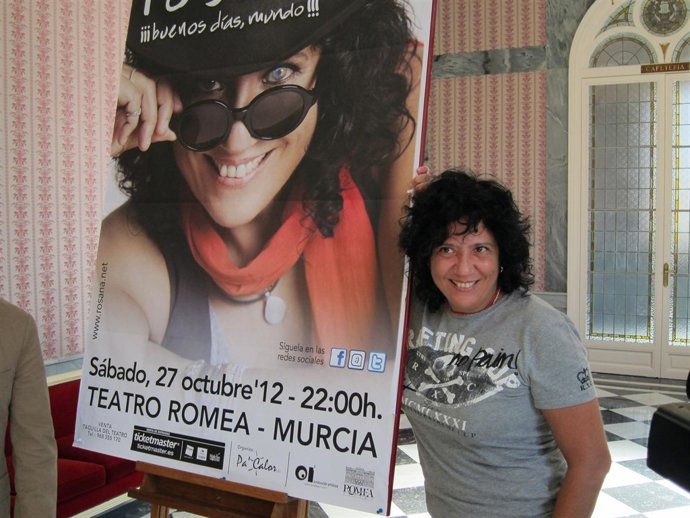 La cantante Rosana presenta su espectáculo